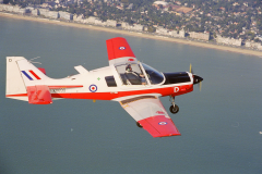 En vol au-de"ssus de la plage de La Baule