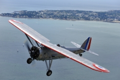 En vol au-dessus de la baie de La Baule