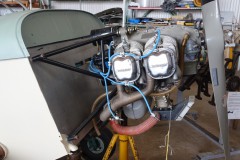 Mise en place du moteur sur son bâti