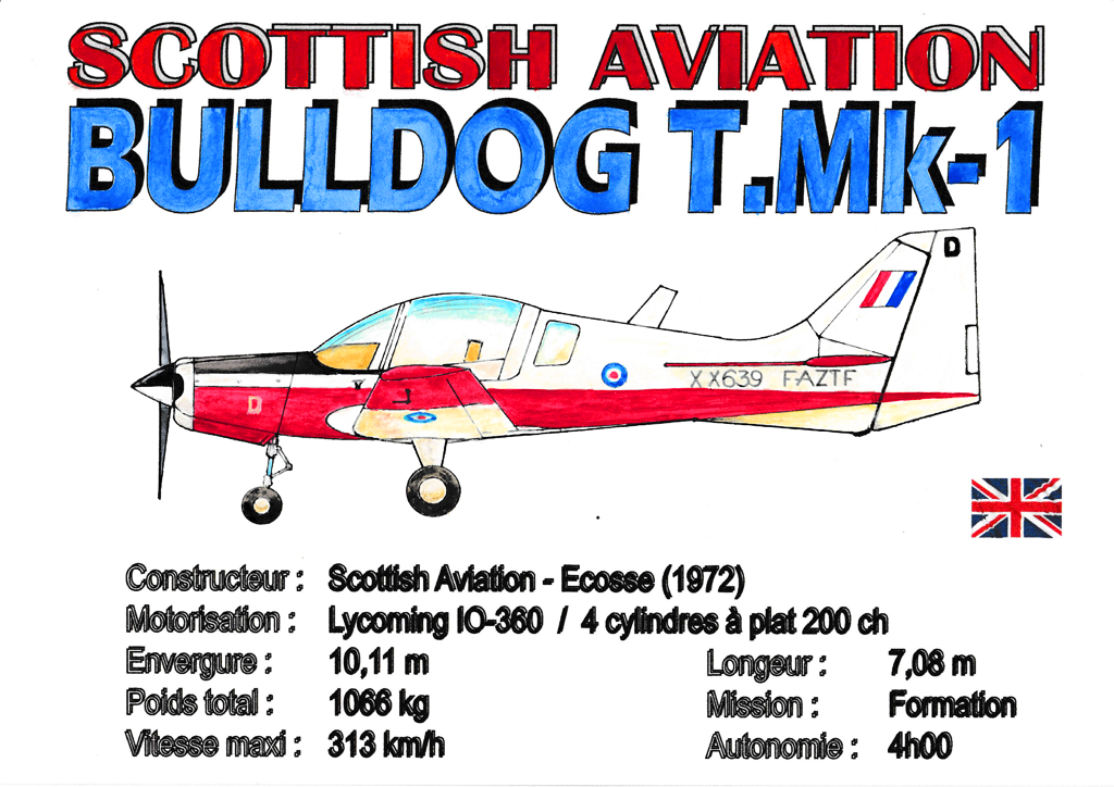 Scottish Aviation Bulldog T.Mk-1
