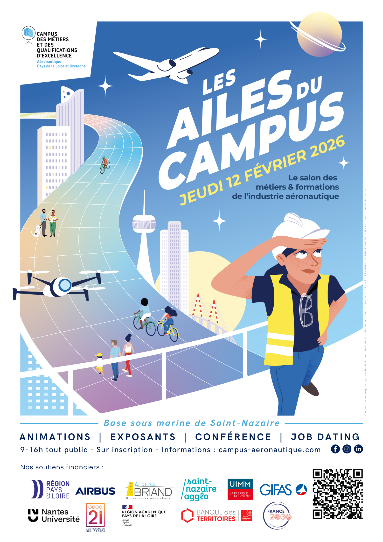 Les Ailes du Campus 2026 44600 Saint nazaire